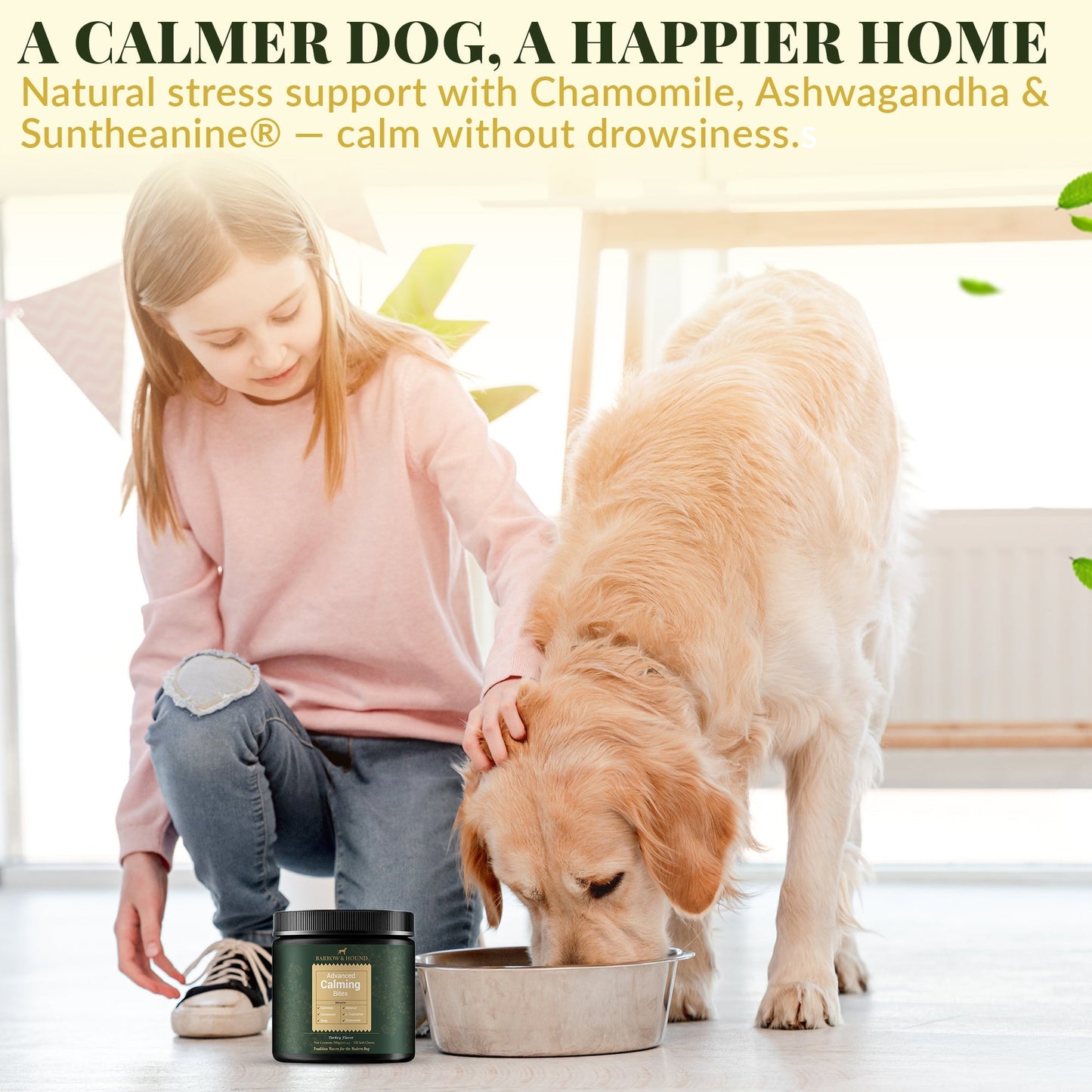 Calming Bites for Dogs – Stress & Anxiety Relief Supplements Barrow & Hound