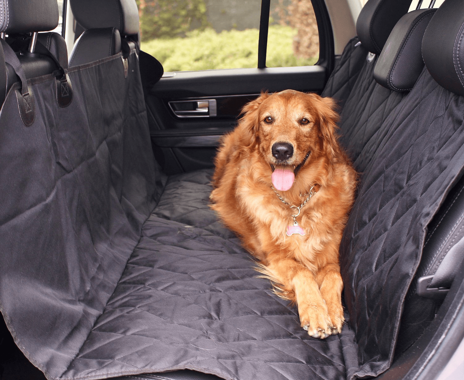 PupProtector™ Back Seat Dog Car Cover Vehicle Pet Barriers Paw.com