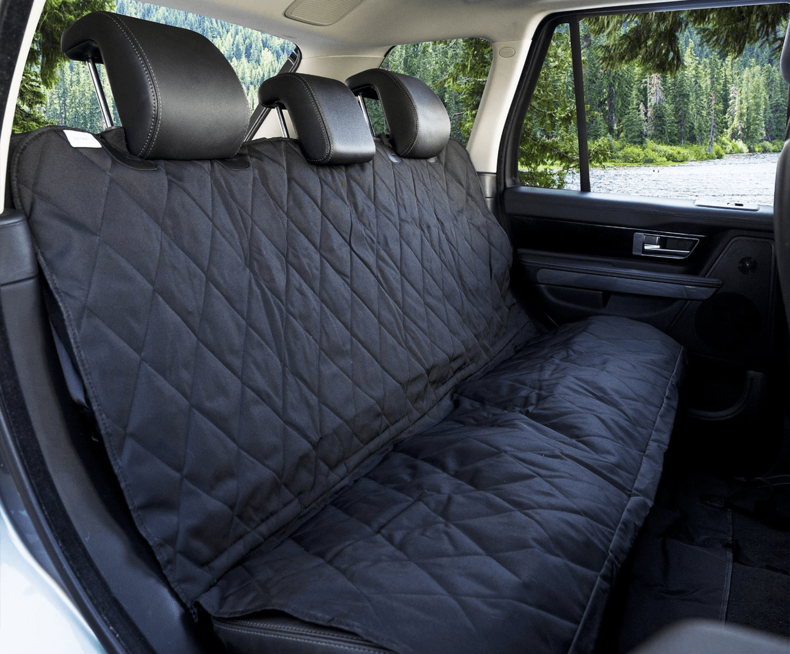 PupProtector™ Back Seat Dog Car Cover Vehicle Pet Barriers Paw.com
