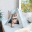 'Oasis' Cardboard Cat Pyramid KittyKardboard