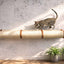 Horizontal Scratching Post for Cats Cat Scratcher Catastrophic Creations