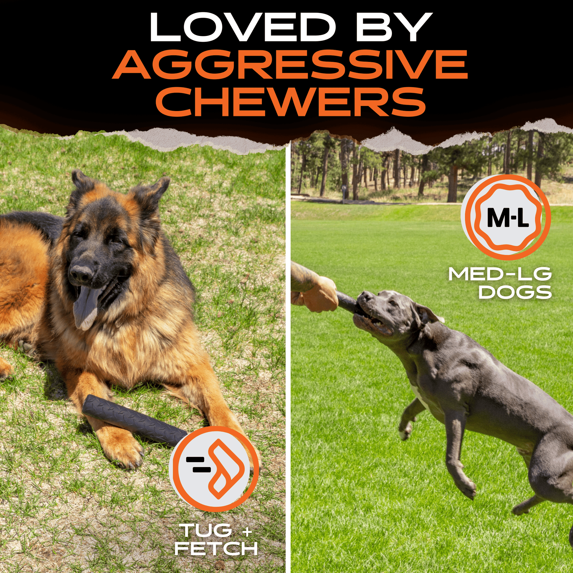 Chew Stick Monster K9 Dog Toys