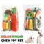 Small Animal Chew Toys For Rabbit Bunny Hamster Chinchillas, Small Animal Teeth Cleaning Molar Toys Pet Accessories Dahlia Pets