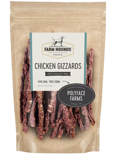 Chicken Gizzard Sticks Gizzards Farm Hounds