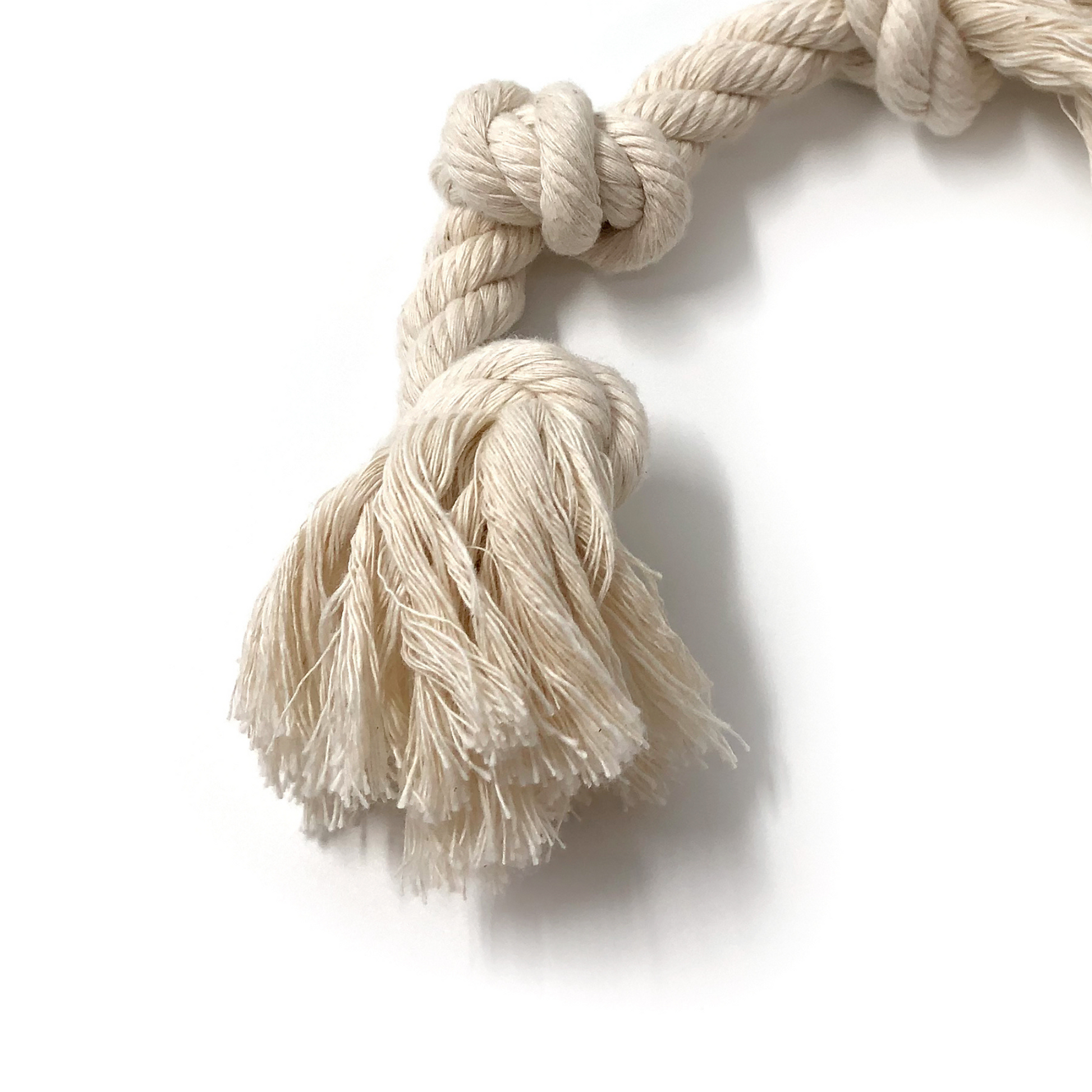 Boba & Vespa 100% Organic Cotton Rope Dog Toy - 5 Sizes Dog Ropes The Kind Pet