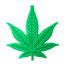 Colorado Maple Leaf Nylon Dog Chew Toy for Aggressive Chewers | USA Made Colorado Maple Leaf Nylon Toy - Green Nylon Dog Toys SodaPup/True Dogs, LLC