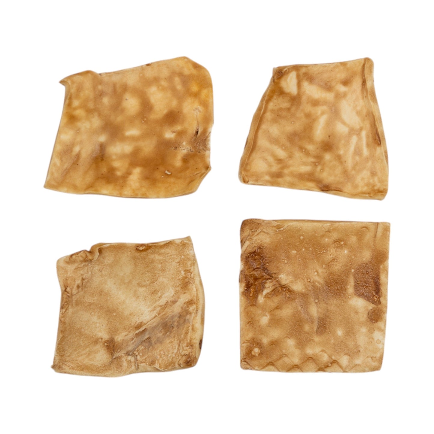 Country Living 4” x 4” Beef Cheek Chip Dog Treats – Chicken Flavor – 5 Count Bag – All-Natural, High-Protein, Long-Lasting Dog Chews Dog Treats American Pet Supplies