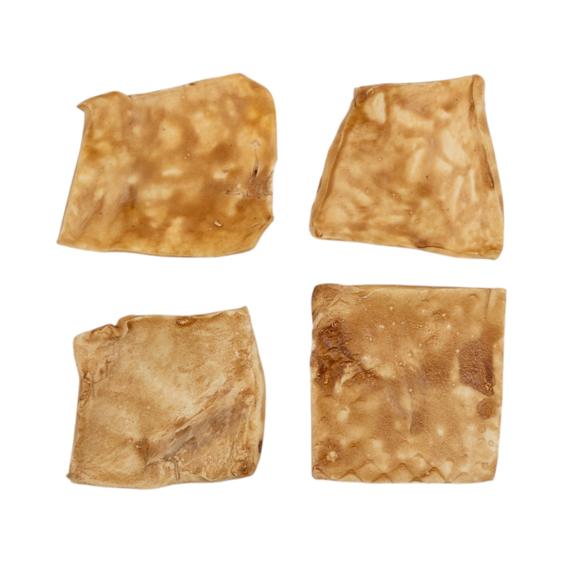 Country Living 4” x 4” Beef Cheek Chip Dog Treats – Chicken Flavor – 5 Count Bag – All-Natural, High-Protein, Long-Lasting Dog Chews Dog Treats American Pet Supplies