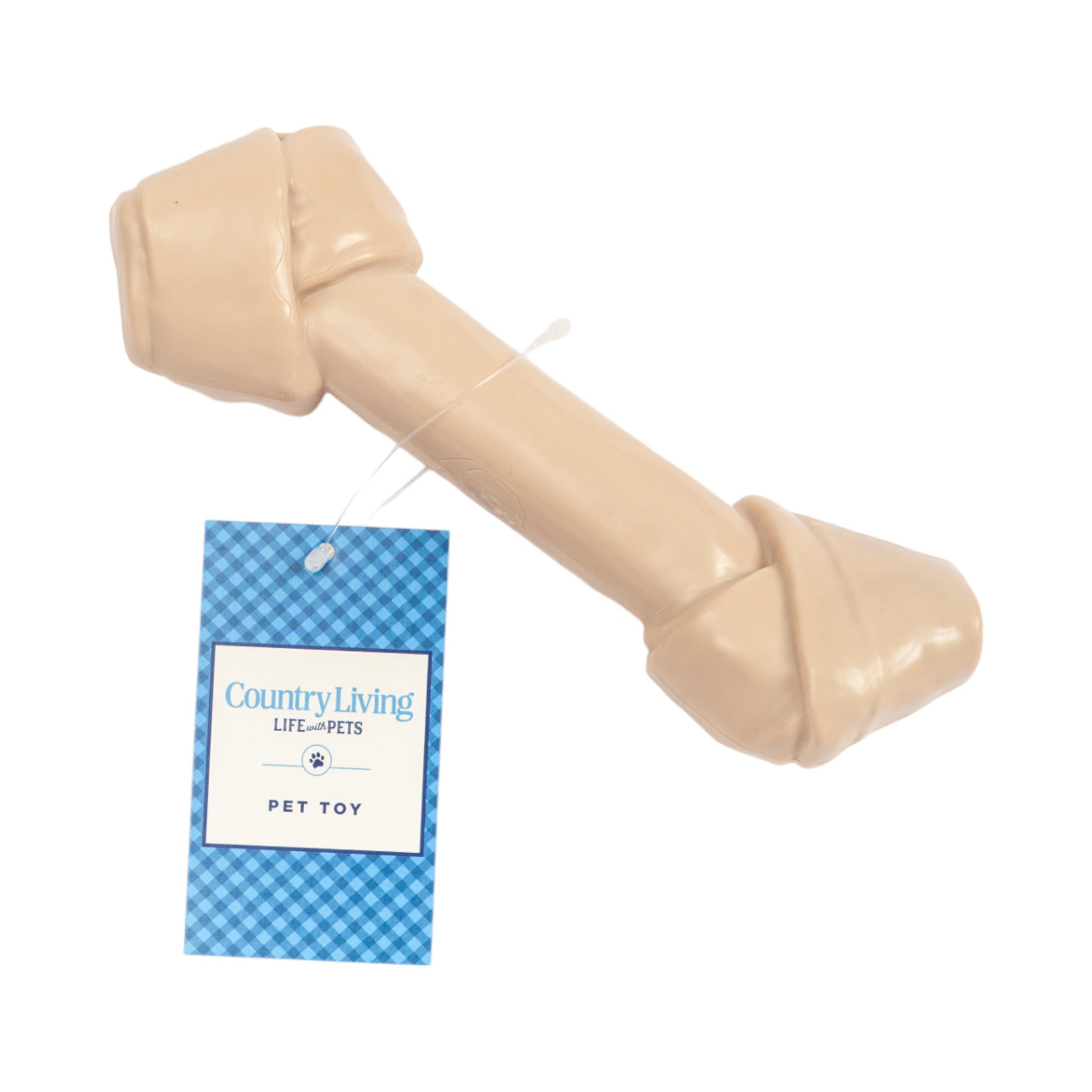Country Living Nylon Bone Dog Chew Toy – Durable Rawhide-Shaped Chew Toys American Pet Supplies