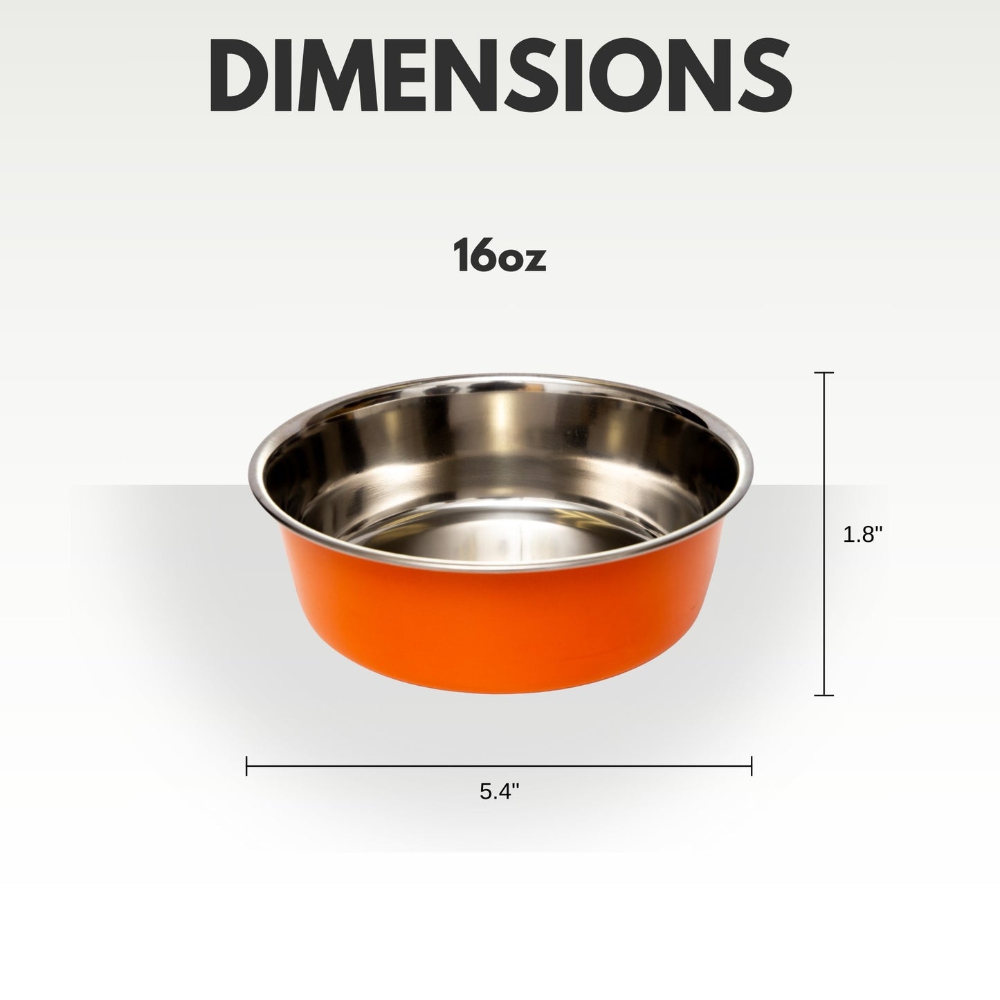 Country Living Set of 2 Heavy Gauge Stainless Steel Dog Bowls - Perfect for Food & Water Bowl American Pet Supplies
