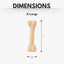 Country Living Nylon Chew Bone Toy for Dogs (Chicken-Flavored), Ideal for Heavy Chewers Chew Toys American Pet Supplies