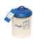 Country Living Set of 3 Pet Treat Canisters, Dog Treat Storage – French Blue Lid Containers American Pet Supplies
