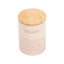 Country Living Dog Treat Canisters - Set of 2 Carbon Steel Jars with Bamboo Lids – White Swan Treat Jar American Pet Supplies