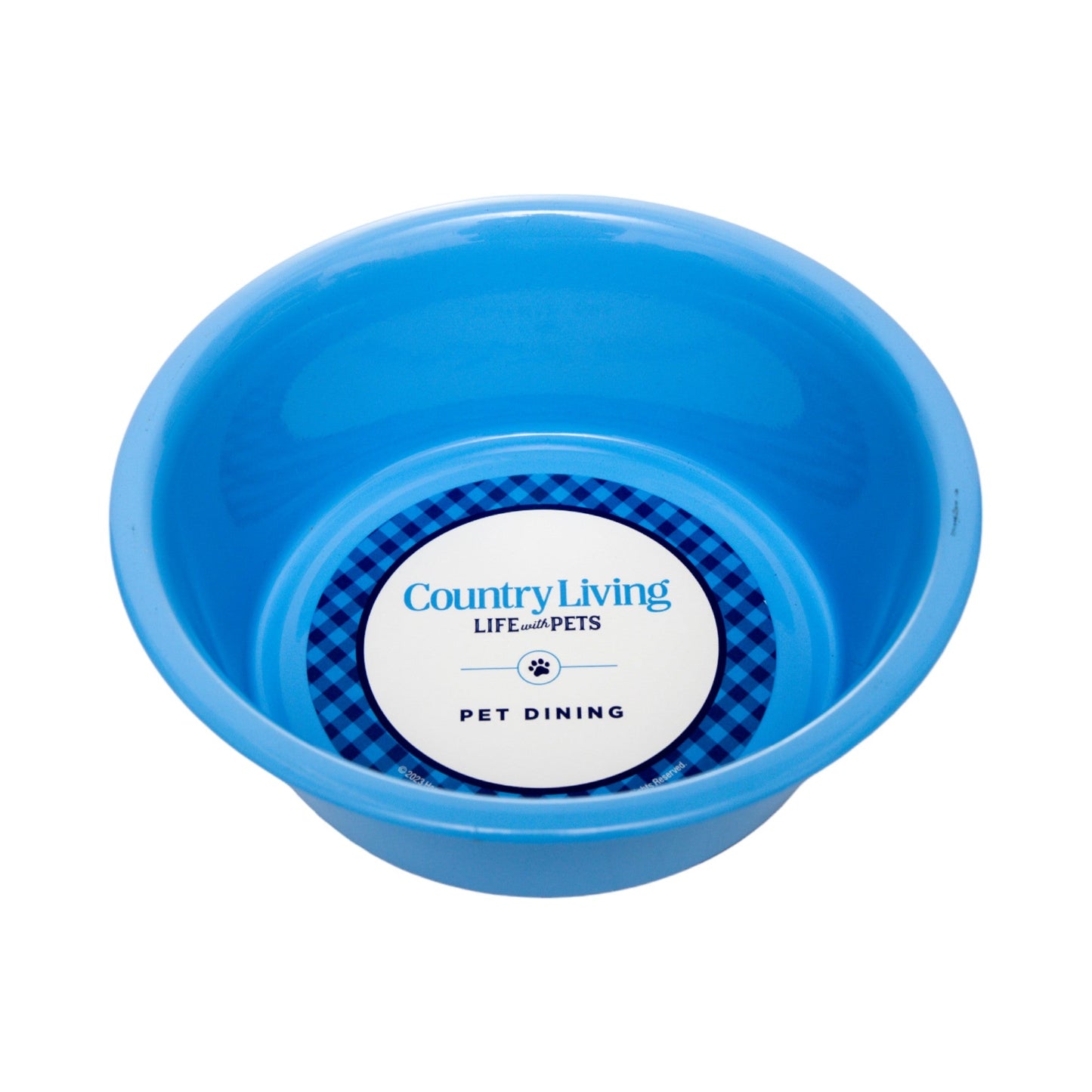 Country Living Set of 2 Coated Stainless Steel Heavy Dog Bowls - Ideal for Medium to Large Breeds Bowl American Pet Supplies