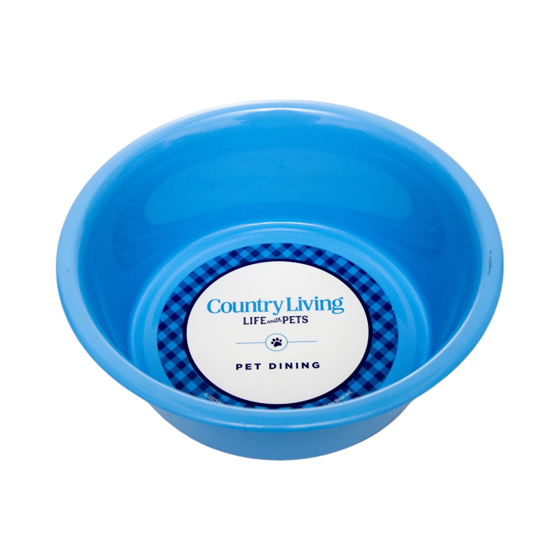 Country Living Set of 2 Coated Stainless Steel Heavy Dog Bowls - Ideal for Medium to Large Breeds Bowl American Pet Supplies