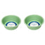 Country Living Set of 2 Coated Stainless Steel Heavy Dog Bowls - Ideal for Medium to Large Breeds Bowl American Pet Supplies