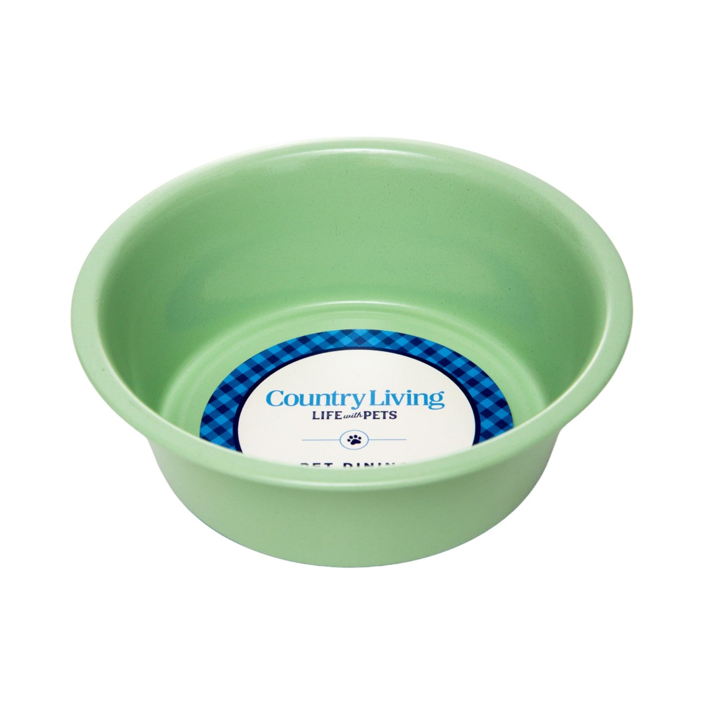 Country Living Set of 2 Coated Stainless Steel Heavy Dog Bowls - Ideal for Medium to Large Breeds Bowl American Pet Supplies