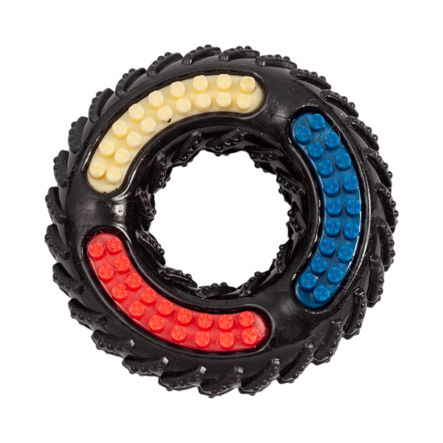 Country Living 'Tire of Fun' TPR Textured Dog Chew Toy - Durable, Non-Toxic, and Interactive Playtime for Dogs Chew Toys American Pet Supplies