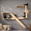 The Crossroads - Cat Wall Scratcher - Tree with Ramp Natural Bamboo Natural Canvas 16" Cat Condo Catastrophic Creations