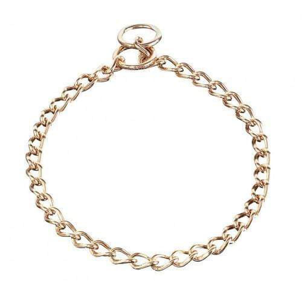 Herm Sprenger - Slide Chain Collar - Curogan Collars, Choke Chain Dog Collars Dogline