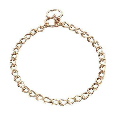 Herm Sprenger - Slide Chain Collar - Curogan Collars, Choke Chain Dog Collars Dogline