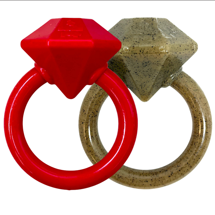 Diamond Ring Nylon Teething Ring for Puppies | Durable & USA Made Nylon Dog Toys SodaPup/True Dogs, LLC