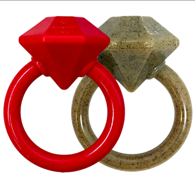 Diamond Ring Nylon Teething Ring for Puppies | Durable & USA Made Nylon Dog Toys SodaPup/True Dogs, LLC