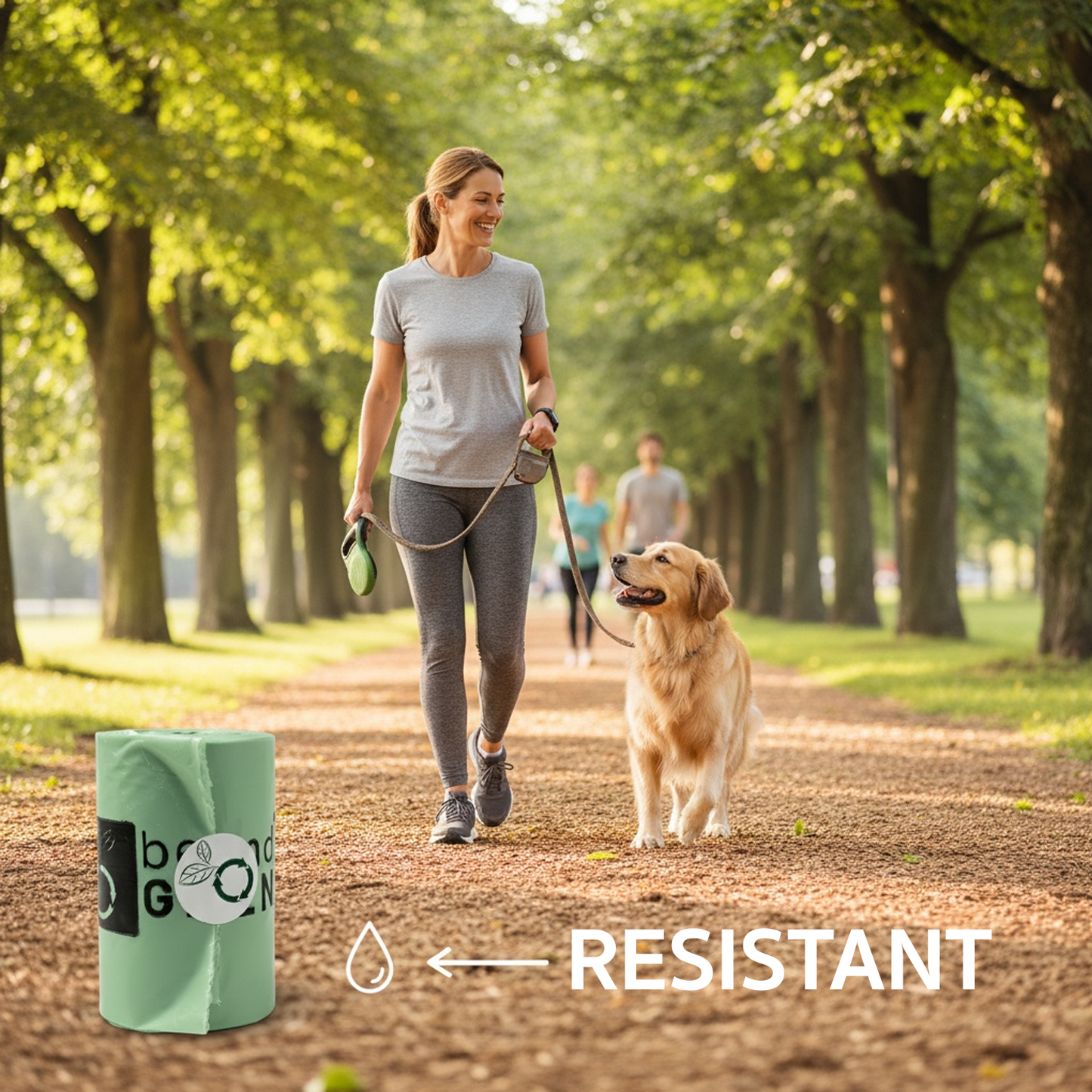 Dog Poop Bags – Poop Bags – Dog Bags | Folded Rolls 9" x 12" | Leak-Resistant | Made in USA | beyondGREEN Dog Waste Bags beyondGREEN biotech™