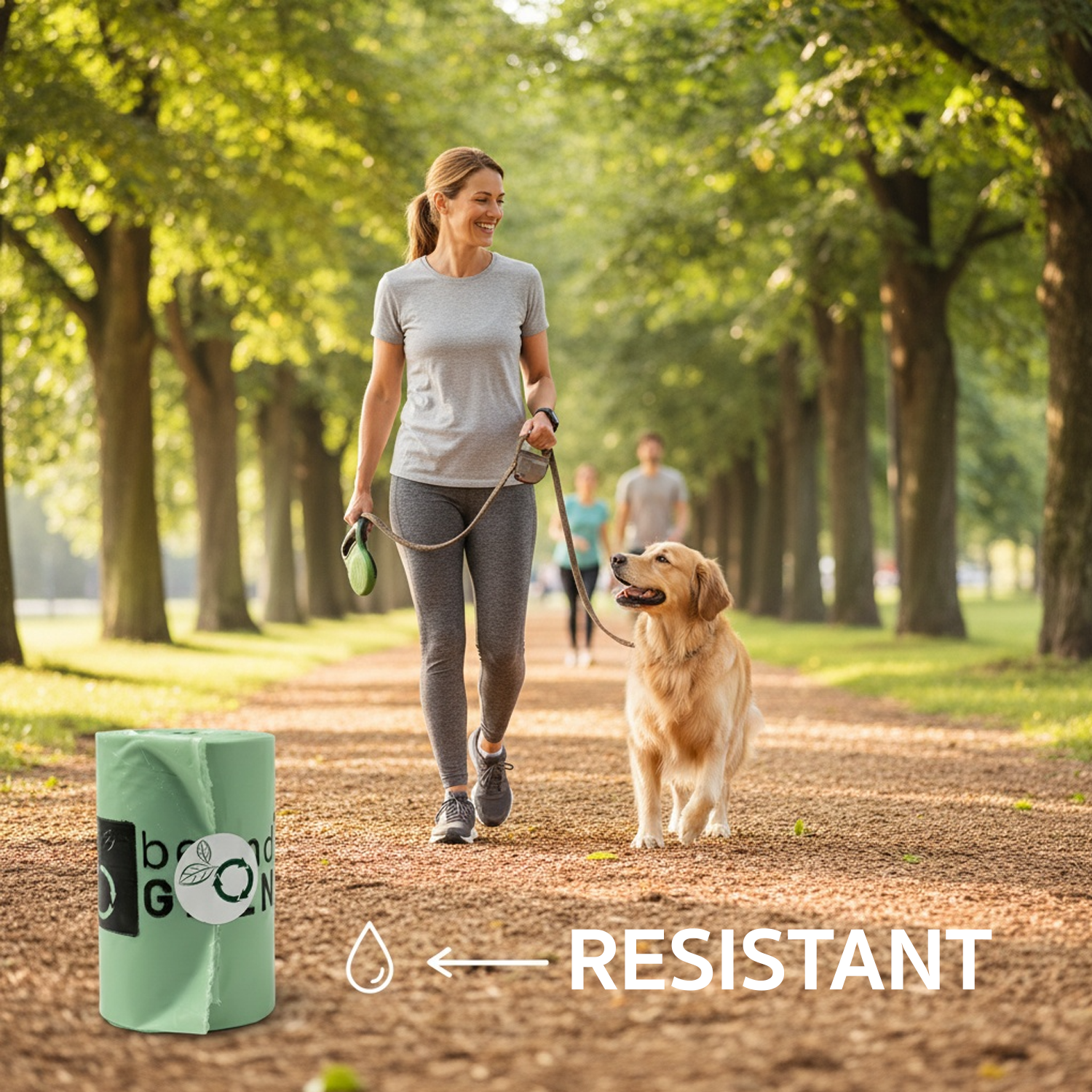 Dog Poop Bags – Poop Bags – Dog Bags | Folded Rolls 9" x 12" | Leak-Resistant | Made in USA | beyondGREEN Dog Waste Bags beyondGREEN biotech™