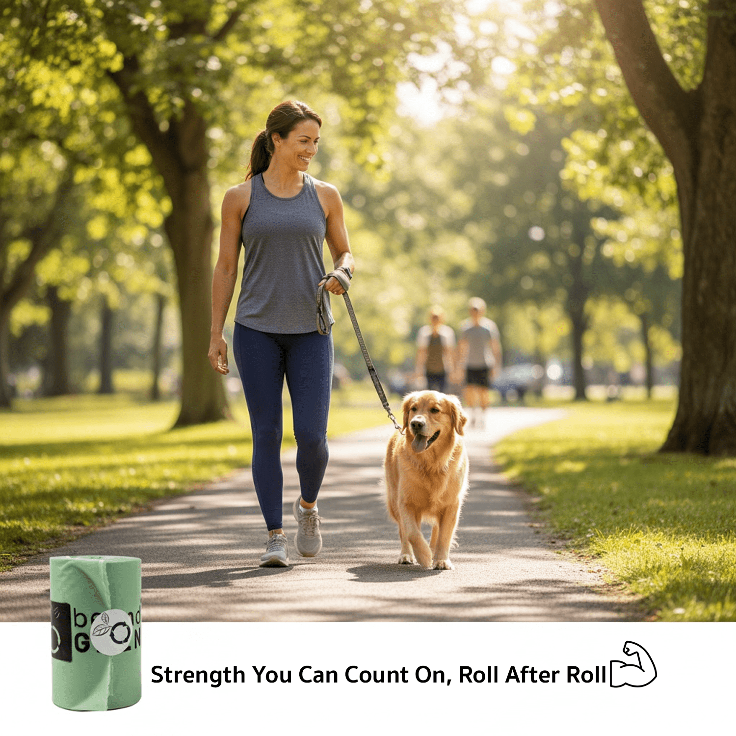 Dog Poop Bags – Poop Bags – Dog Bags | Folded Rolls 9" x 12" | Leak-Resistant | Made in USA | beyondGREEN Dog Waste Bags beyondGREEN biotech™