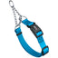 Biothane Adjustable Martingale Collar with Quick Release Buckle Sky Blue Dog Collars Dogline