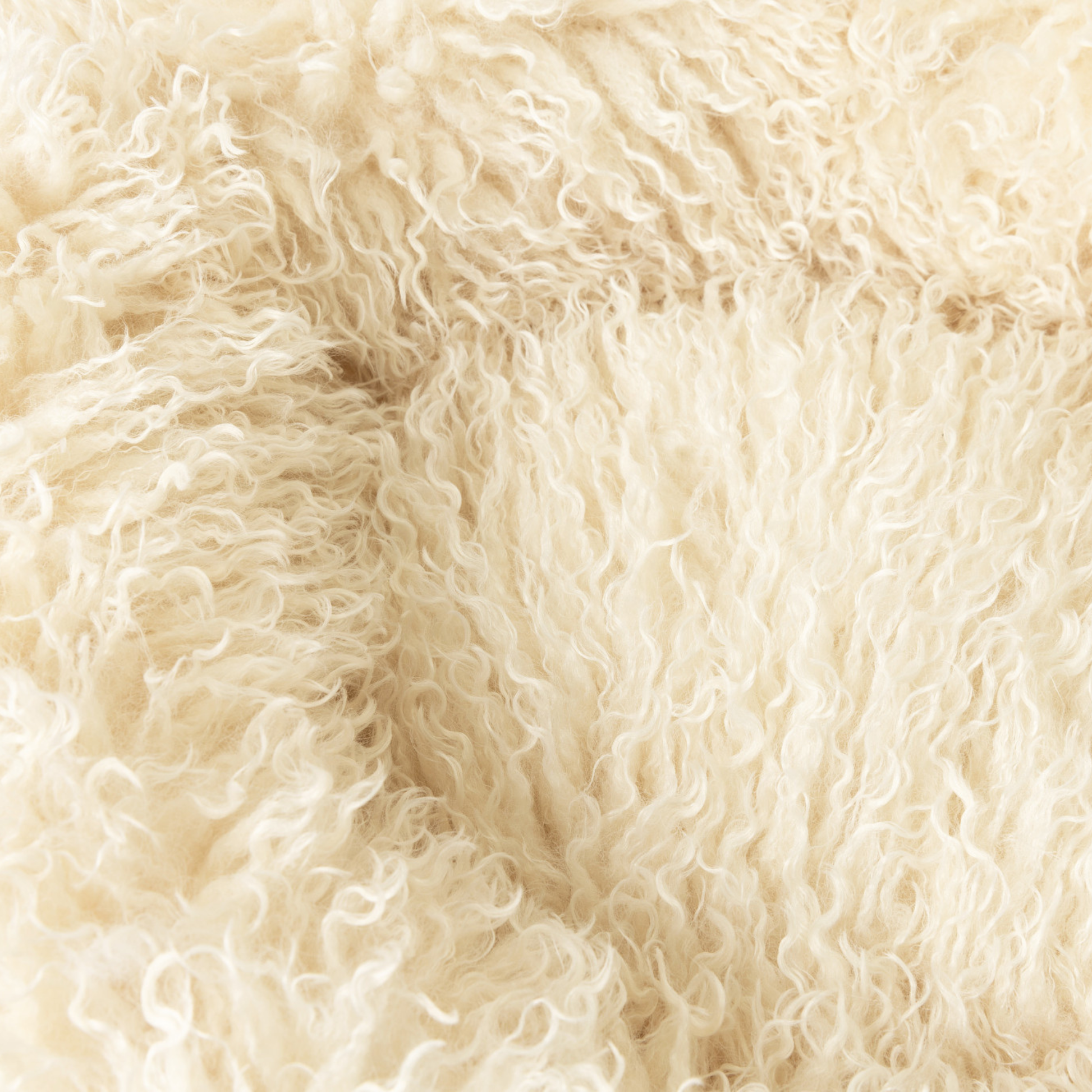 PupPouf™ Luxe Faux Fur Donut Dog Bed - Plush Sheep Ivory Dog Beds Paw
