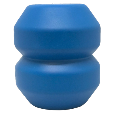 Double Trouble Dog Toy - Dual Chamber Treat Dispenser for Large Dogs | USA Made Large Double Trouble - Blue Rubber Dog Toys SodaPup/True Dogs, LLC