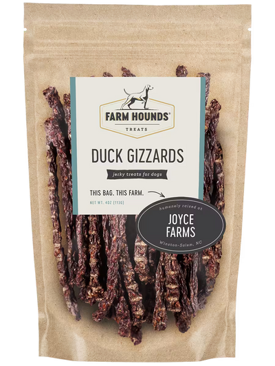 Duck Gizzard Sticks Gizzards Farm Hounds