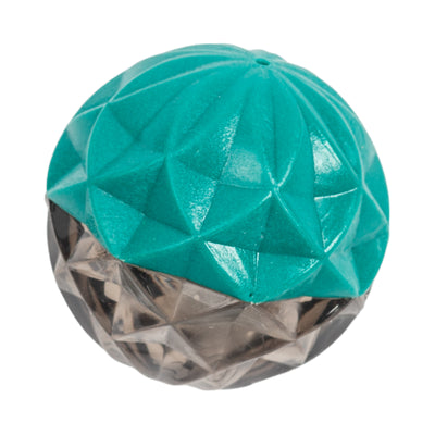 Country Living Geometric Textured Ball Dog Chew Toy, Interactive Rubber Toy for Mental Stimulation – Small Chew Toys American Pet Supplies