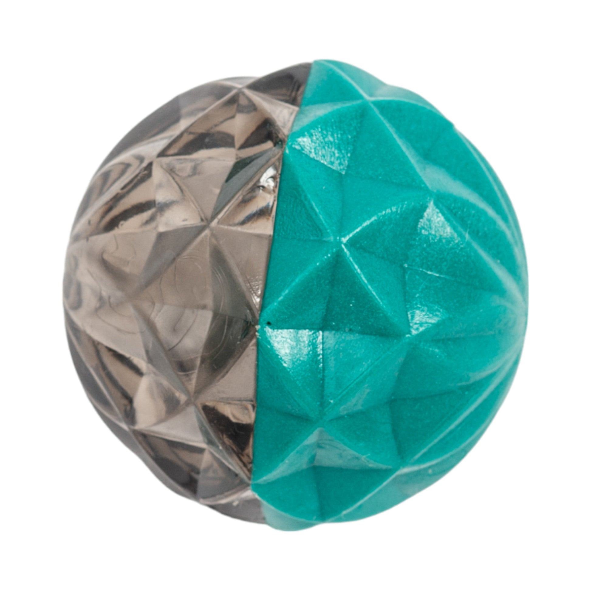 Country Living Geometric Textured Ball Dog Chew Toy, Interactive Rubber Toy for Mental Stimulation – Small Chew Toys American Pet Supplies