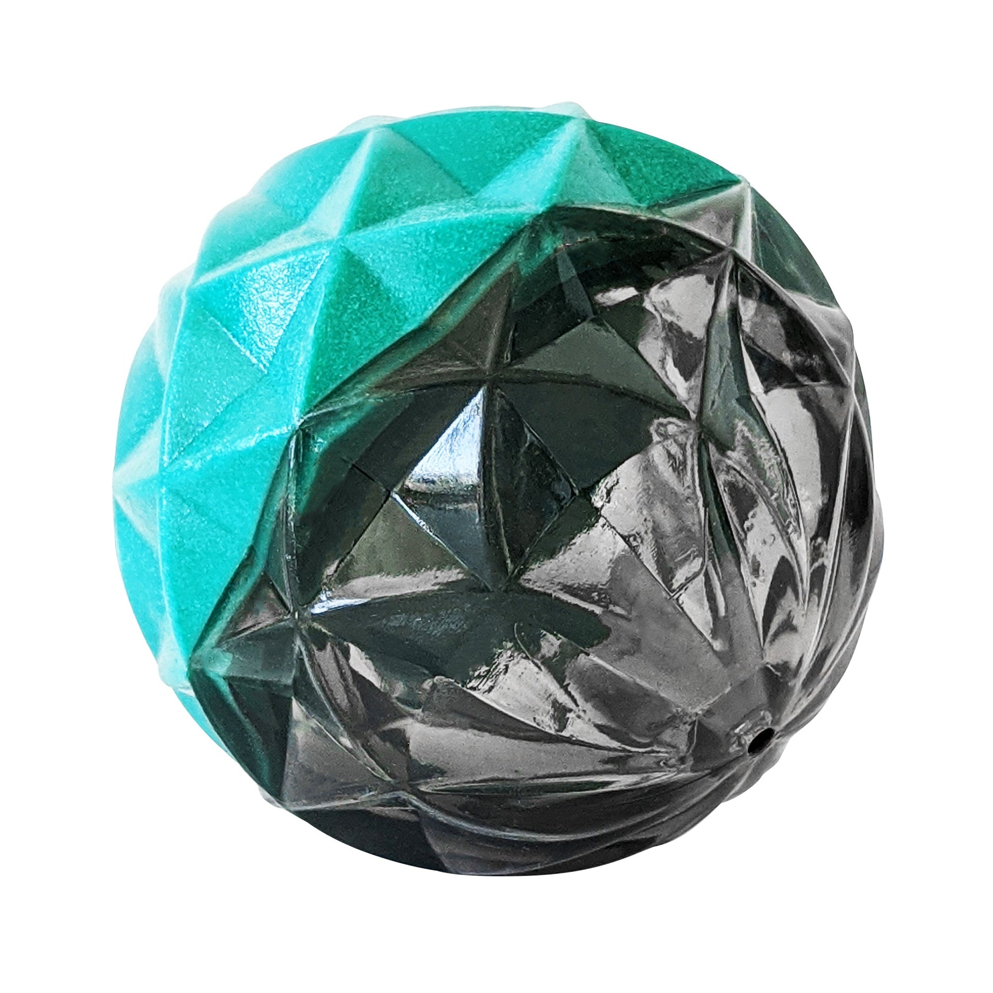 Country Living Geometric Textured Ball Dog Chew Toy, Interactive Rubber Toy for Mental Stimulation – Small Chew Toys American Pet Supplies