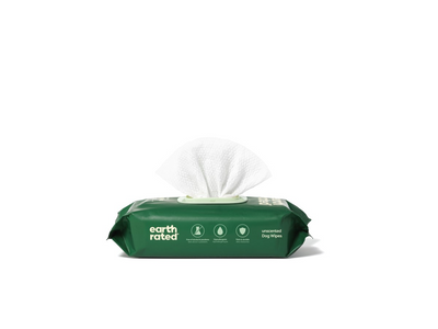 Earth Rated Unscented Dog Grooming Wipes 100ct Dog Grooming Earth Rated