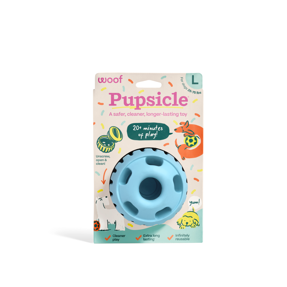 Party Pupsicle Blue Woof