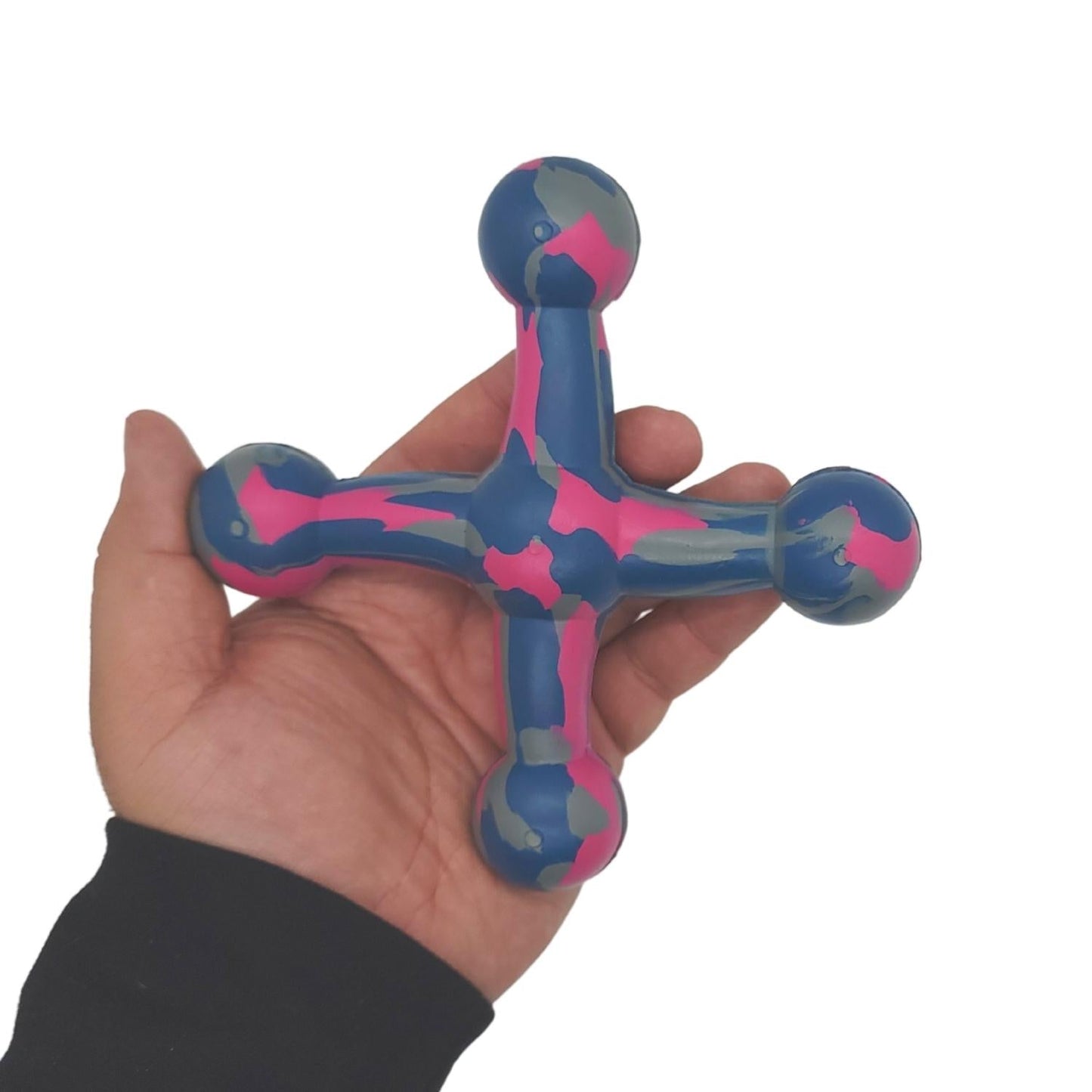 Natural Rubber Jack Dog Toy – Durable, Non-Toxic Chew Toy for Engaging Play and Enhanced Agility Chew Toys American Pet Supplies