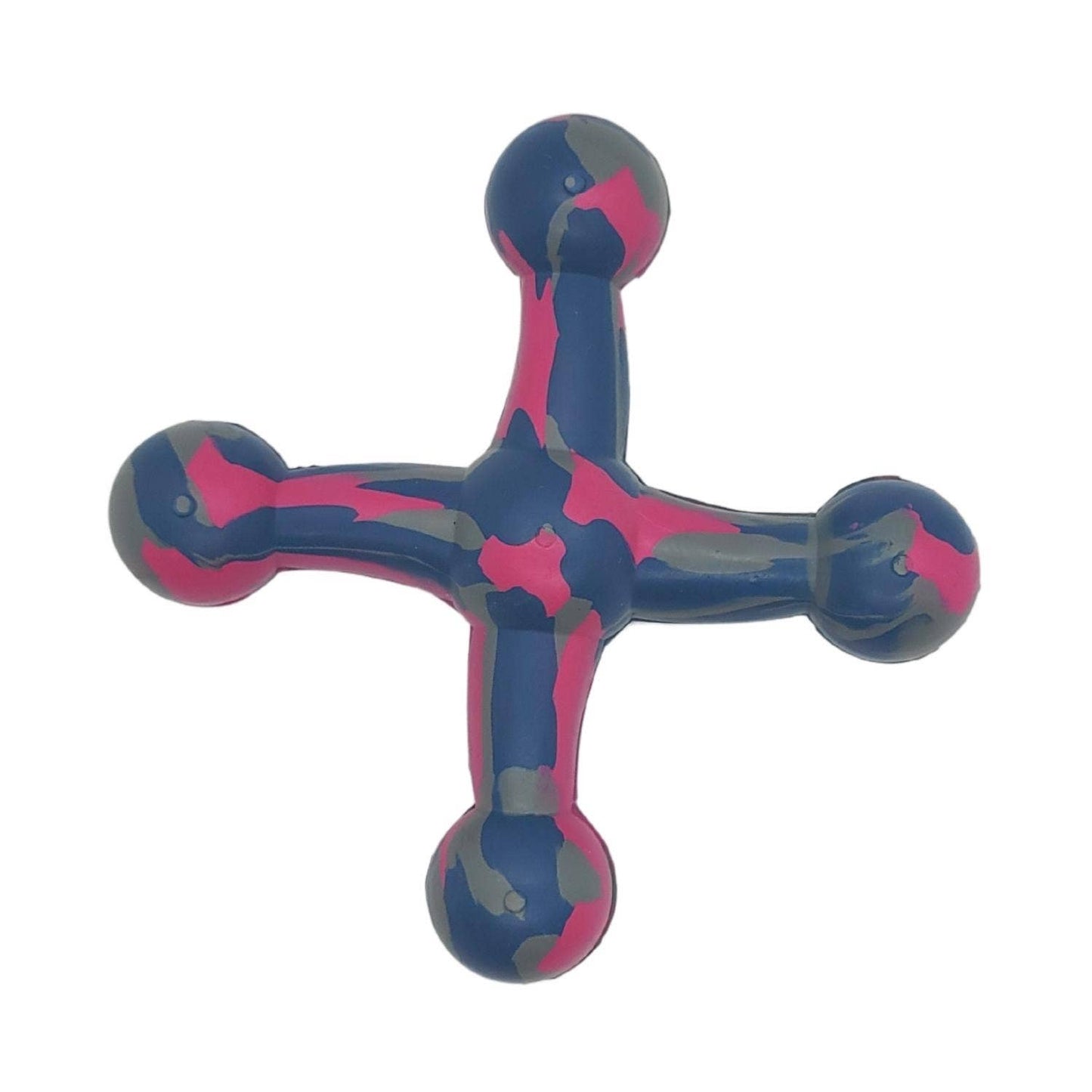 Natural Rubber Jack Dog Toy – Durable, Non-Toxic Chew Toy for Engaging Play and Enhanced Agility Chew Toys American Pet Supplies