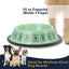 Non-Skid Boho Stainless Steel Dog Bowl – with Whimsical Unicorn Design, Silicone Base for Medium Dogs – 24oz Bowl American Pet Supplies