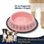 Non-Skid Boho Stainless Steel Dog Bowl – with Whimsical Unicorn Design, Silicone Base for Medium Dogs – 24oz Bowl American Pet Supplies