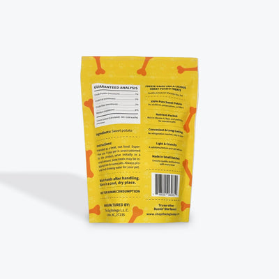 Single Ingredient, High Value Freeze-Dried Training Treats for Dogs & Cats - Sweet Potato The Dog Bodega