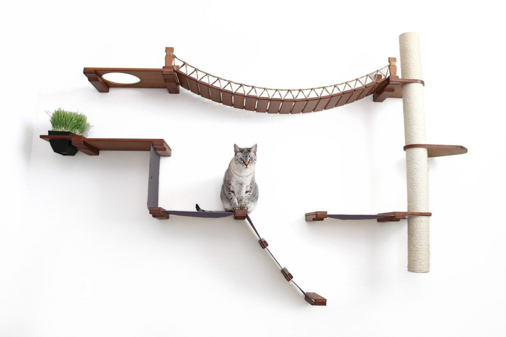The Expedition - Cat Jungle Gym Wall System Cat Condo Catastrophic Creations