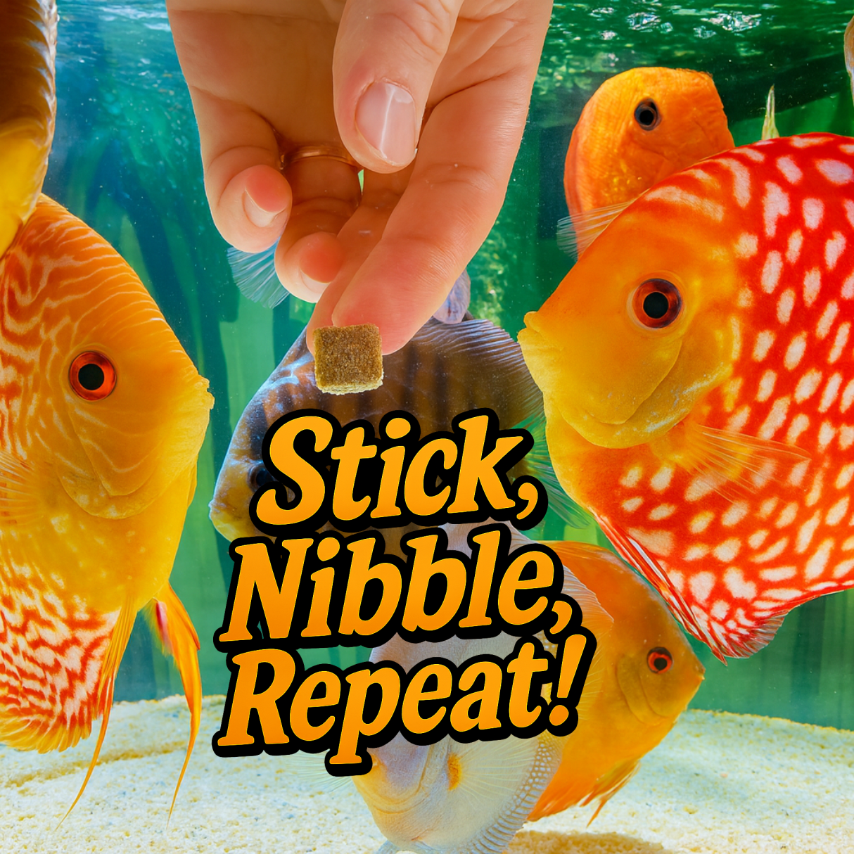 Premium Freeze Dried Blackworms - Power Boost Fish Food Super Cichlids