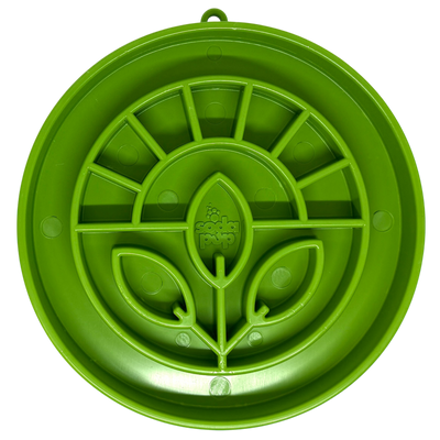 Garden Design eTray - Shallow Slow Feeder Dog Bowl for Enrichment | USA Light Green ETRAY SodaPup/True Dogs, LLC