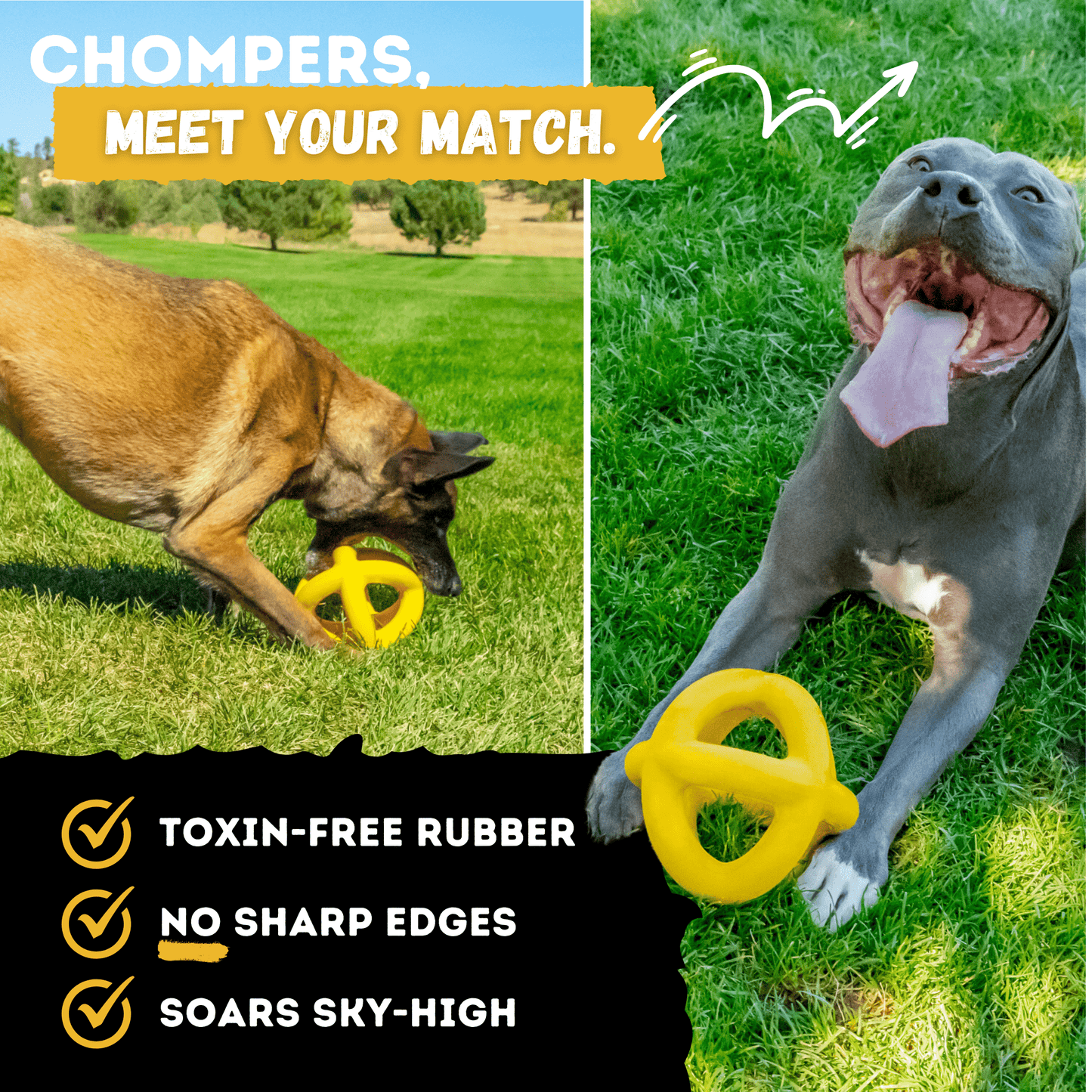 Giant Halo Ball™ Monster K9 Dog Toys