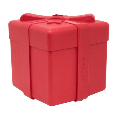 Gift Box eDispenser - Durable Rubber Treat Dispenser for Dogs | USA Made Rubber Dog Toys SodaPup/True Dogs, LLC