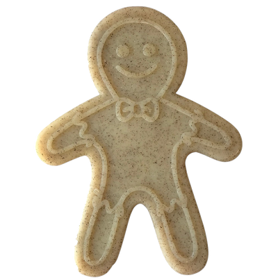Gingerbread Man Nylon Dog Chew Toy for Aggressive Chewers | USA Made Gingerbread Nylon Toy - Brown Nylon Dog Toys SodaPup/True Dogs, LLC